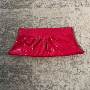 Lauren Merkin Fucsia Clutch